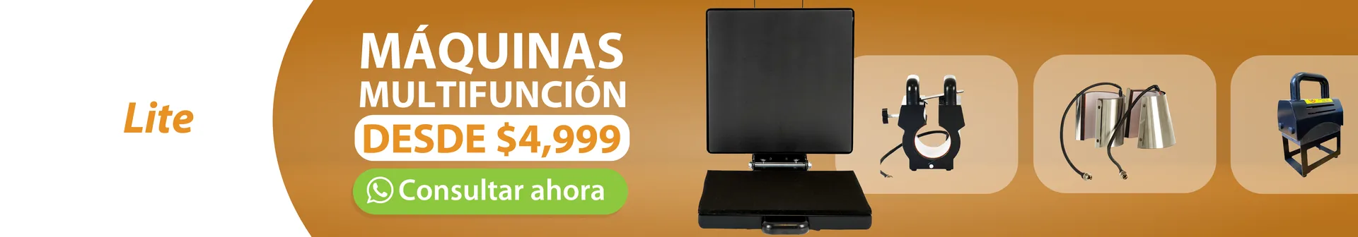 Máquinas multifunción Lite desde $4,999
